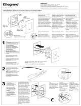 Legrand adorne ARTR153M4 Guía de instalación