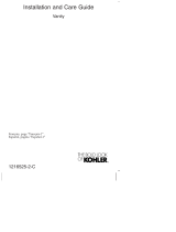 Kohler 99523-LG-1WA Guía de instalación