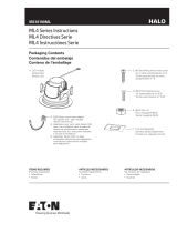 Eaton HALO ML4 Series Guía de instalación