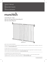 Munchkin Extra Wide Extending XL Manual de usuario