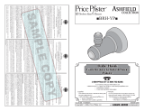 Pfister BRH-YP0U Guía de instalación