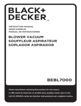BLACK DECKER BEBL7000 Manual de usuario