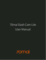 70mai Dash Cam Lite (MidriveD08) Manual de usuario