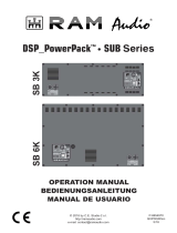 RAM DSP_PowerPack SUB Instrucciones de operación