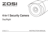 ZOSI 4AK-2612C-B-US Manual de usuario