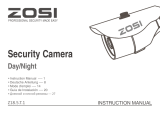 ZOSI 2617A-K4 ZR08DA/05 Manual de usuario