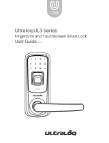 Ultraloq Ultraloq UL3 Serie Guía del usuario