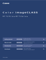 Canon Color imageCLASS MF726Cdw Manual de usuario