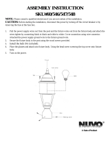 Nuvo Lighting 60/548 Guía de instalación