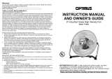 Optimus 98578913M Manual de usuario