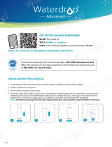 Waterdrop WD-MSWF-2 Manual de usuario