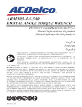ACDelco ARM601-4 Manual de usuario