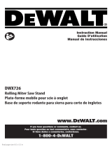 DeWalt DWX726 Manual de usuario