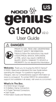 NOCO G15000 2.0 Manual de usuario