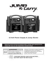 Jump n Carry JNC4000 Manual de usuario