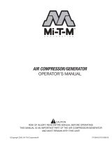 Mi-T-M Air Compressor-Generator Combination El manual del propietario