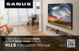 Sanus VLL5 Manual de usuario