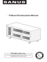 Sanus TRILLIUM53 Guía de instalación