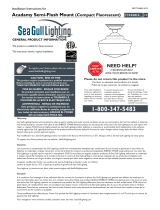 Sea gull lighting 77436EN3-05 Guía de instalación