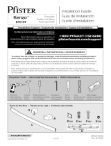 Pfister BTB-DF1K Guía de instalación