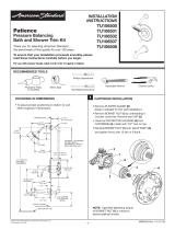 American Standard TU106508.295 Guía de instalación