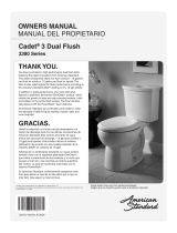 American Standard 3380BA.216ST.020.020 Guía de instalación
