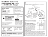 GE Appliances JS660SLSS Guía de instalación