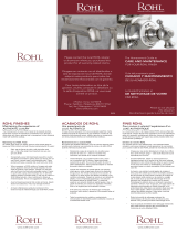Rohl ROT10IB Manual de usuario