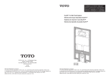 Toto DuoFit WT171M Guía de instalación
