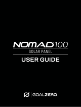 Goal Zero Nomad 100 Manual de usuario