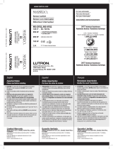 Lutron MAESTRO MS-OPS2 Manual de usuario