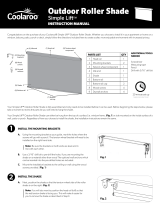 Coolaroo Simple Lift Manual de usuario