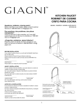 Giagni PD180-SS Guía de instalación