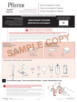 Pfister F-529-7KFGS Guía de instalación