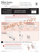 Pfister G136-500S Guía de instalación