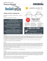 Sea gull lighting 14300S-15 Guía de instalación