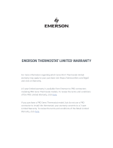 Emerson Thermostats 1F87U-42WF Manual de usuario