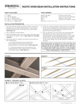 Ornamental Mouldings BEAMGRAY-8WHW5X3 Guía de instalación