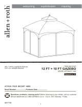 Allen + Roth TPGAZ17-002 Manual de usuario