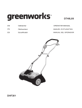 Greenworks DT40L410 Manual de usuario