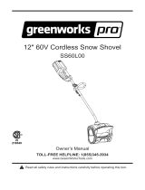 Greenworks Pro SS60L210 El manual del propietario