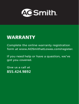 A.O. Smith AO-WH-SOFT-400T Manual de usuario