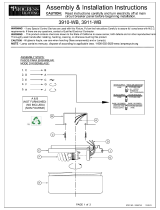 Progress Lighting P3910-09WB Guía de instalación