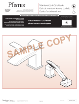 Pfister LG6-4D1C Manual de usuario