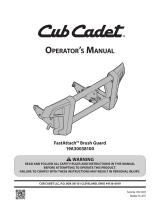 Cub Cadet 19A30038100 Manual de usuario