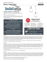 Sea gull lighting 5126003-962 Manual de usuario