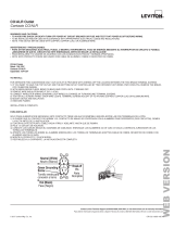 Leviton 12650-W Instrucciones de operación