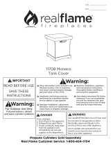 Real Flame 11708-TCRM Manual de usuario