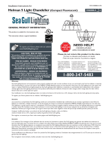 Sea gull lighting 39808BLE-962 Guía de instalación