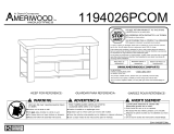 Dorel Ameriwood Industries 1194026PCOM Manual de usuario